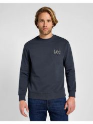 LEE MĘSKA BLUZA WOBBLY LEE SWS DARK MUTED GRAY 112355746 L81M008531. Szare bluzy męskie Lee, l, bez wzorów, bez ramiączek, bez kaptura. Za 199.99 zł.