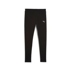 Puma Legginsy Ess 68242401. Czarne legginsy damskie Puma, bez wzorów, z bawełny. Za 167.28 zł.