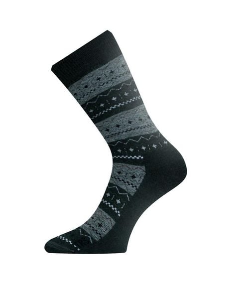 Skarpety merino TWP. Szare skarpetki damskie LASTING, bez wzorów, z elastanu. Za 63.00 zł.
