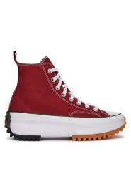 Converse Trampki Run Star Hike Platform A12598C Czerwony. Czerwone trampki i tenisówki damskie Converse, bez wzorów, z materiału, bez zapięcia. Za 359.99 zł.