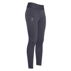 Damskie legginsy jeździeckie z pełną przyczepnością Easy Rider Don. Szare legginsy damskie EASY RIDER, bez wzorów. Za 317.50 zł.