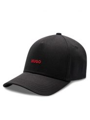Hugo Czapka z daszkiem Cara 50519255 Czarny. Czarne czapki damskie Hugo, bez wzorów, z bawełny. Za 159.99 zł.