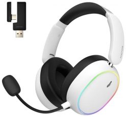 Hator Phoenix 2 ESH41 Hi-Res ANC białe. Białe słuchawki dla graczy Hator. Za 419.00 zł.