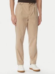 Tommy Hilfiger Spodnie materiałowe Harlem MW0MW43158 Beżowy Straight Fit. Brązowe spodnie materiałowe męskie Tommy Hilfiger, bez wzorów, z bawełny. Za 529.99 zł.
