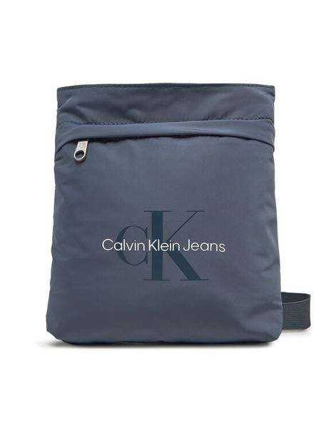 Calvin Klein Jeans Saszetka Sport Essentials Flatpack 18 LV04G3030G Granatowy. Niebieskie saszetki i nerki męskie Calvin Klein Jeans, z jeansu. Za 129.99 zł.