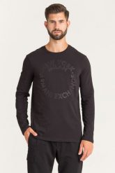 LONGSLEEVE Armani Exchange. Bluzy męskie Armani Exchange, m, bez wzorów, bez ramiączek, bez kaptura. W wyprzedaży za 55.80 zł.