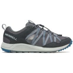 Buty trekkingowe męskie, Wildwood Aerosport. Szare trekkingi męskie Merrell, bez zapięcia. Za 339.99 zł.