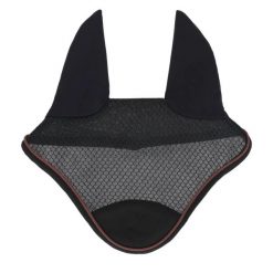 Czapka dla konia QHP Avenna. Czarne czapki damskie QHP, na zimę, bez wzorów, z elastanu. Za 161.50 zł.