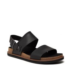 Sandały Timberland. Czarne sandały męskie Timberland, bez wzorów, bez zapięcia. Za 309.99 zł.