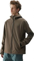 Kurtka męska softshell 4F M324 brązowa 4FWSS25TSOFM324 81S M. Brązowe kurtki męskie 4F, m, bez wzorów, z softshellu, bez kaptura. Za 219.89 zł.