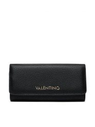 Valentino Portfel Brixton VPS7LX113 Czarny. Czarne portfele damskie Valentino, ze skóry. Za 249.99 zł.