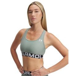 Biustonosz dla kobiet Under Armour HeatGear®. Białe bielizna sportowa damska Under Armour, xs, bez wzorów. Za 186.50 zł.
