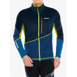 Bluza polarowa męska Crazy Pull Magma. Niebieskie bluzy sportowe męskie CRAZY, m, bez wzorów, z polaru, bez kaptura. Za 986.99 zł.