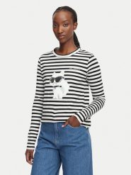 Karl Lagerfeld Jeans Bluzka B3W17043 Kolorowy Regular Fit. Bluzki damskie Karl Lagerfeld Jeans, m, bez wzorów, z bawełny, bez kołnierzyka, bez ramiączek. Za 529.99 zł.
