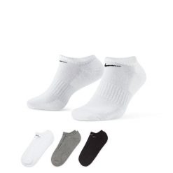 SKARPETY Nike Everyday Cushioned Training No-Show 3 Pairs, Dla obu płci. Skarpety męskie Nike, bez wzorów, z bawełny. Za 190.00 zł.