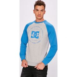 DC - Bluza. Szare bluzy męskie DC, m, bez wzorów, z bawełny, bez ramiączek, bez kaptura. W wyprzedaży za 99.90 zł.