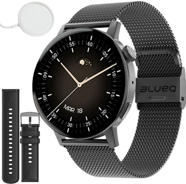 Smartwatch SHOX DT3mini Czarny. Czarne zegarki smartwatch NoName, bez wzorów. Za 284.99 zł.