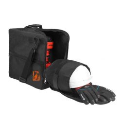 Pokrowiec torba na buty kask i akcesoria – Snowsport Prestige Boot&Helmet Bag. Czarne torby na ramię męskie SNOWSPORT, z gumy, na ramię, duże. Za 99.00 zł.