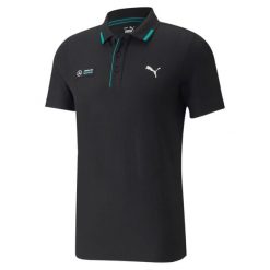 Koszulka polo sportowa męska Puma MAPF1 z krótkim rękawem. Koszulki sportowe męskie Puma, m, bez wzorów, bez ramiączek. Za 175.99 zł.