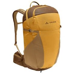 Plecak zapinany na zamek VAUDE Neyland. Żółte plecaki męskie Vaude, bez wzorów, z materiału, sportowe. Za 754.10 zł.
