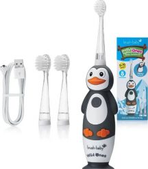 Szczoteczka Brush-baby WildOnes Penguin Szara. Szare szczoteczki elektryczne Brush-Baby. Za 138.53 zł.