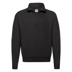 Bluza Fruit Of The Loom Classic Zip Neck Adult Czarna. Czarne bluzy damskie fruit of the loom, s, bez wzorów, z bawełny, klasyczne, bez ramiączek, bez kaptura. Za 185.99 zł.