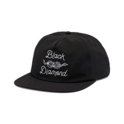 Czapka surfingowa Black Diamond Synthetic. Czarne czapki damskie Black Diamond, bez wzorów. Za 222.50 zł.