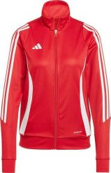 Adidas Bluza damska adidas Tiro 24 Training czerwona IR7493 2XL. Czerwone bluzy damskie Adidas, xl, bez wzorów, bez ramiączek, bez kaptura. Za 158.23 zł.