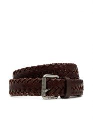 Guess Pasek Męski BMAVLW P5235 Brązowy. Brązowe paski męskie Guess, ze skóry. Za 189.99 zł.