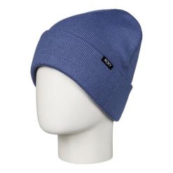 Czapka z mankietem dla Kobiety TROPICAL SNOW Niebieski. Niebieskie czapki damskie Roxy, bez wzorów, z dzianiny, sportowe. Za 89.00 zł.
