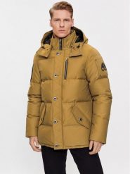 Moose Knuckles Kurtka puchowa Forrestville M32MJ128N Brązowy Regular Fit. Brązowe kurtki męskie Moose Knuckles, m, bez wzorów, z bawełny, bez kaptura. Za 3,779.00 zł.