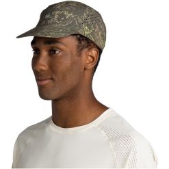 Czapka z daszkiem BUFF COOLNET® UV PACK SPEED CAP ANTER KHAKI. Zielone czapki damskie Buff, bez wzorów, sportowe. Za 159.99 zł.