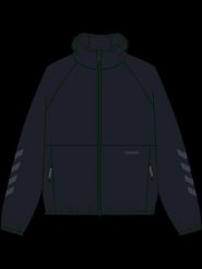Hummel hmlACTIVE WINDBREAKER lekka, pakowalna kurtka przeciwwiatrowa. Czarne kurtki sportowe męskie Hummel, s, bez wzorów, z poliamidu, bez kaptura. Za 332.50 zł.