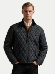 Polo Ralph Lauren Kurtka przejściowa 710911798002 Czarny Regular Fit. Czarne kurtki męskie Polo Ralph Lauren, l, bez wzorów, z syntetyku, bez kaptura. Za 1,269.00 zł.
