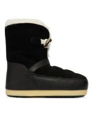 Moon Boot Śniegowce Mb Evx Igloo 80D1470070 Czarny. Czarne śniegowce damskie Moon Boot, ze skóry, bez zapięcia. Za 1,359.00 zł.