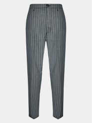 Redefined Rebel Chinosy 226151 Szary Regular Fit. Szare eleganckie spodnie męskie Redefined Rebel, bez wzorów, z syntetyku. Za 99.99 zł.