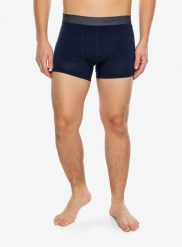Bokserki termoaktywne Sensor Merino Active Boxers. Niebieskie bokserki męskie Sensor, bez wzorów, z materiału. Za 186.99 zł.