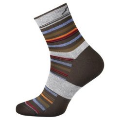 FJORD NANSEN Skarpety całoroczne STRIPE mix-43-46. Czerwone skarpetki damskie FJORD NANSEN, bez wzorów, z lycry. Za 31.49 zł.