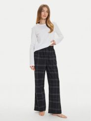 Calvin Klein Underwear Piżama 000QS7420E Kolorowy Relaxed Fit. Piżamy damskie Calvin Klein Underwear, bez wzorów, z syntetyku, bez ramiączek. Za 229.99 zł.