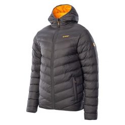 Kurtka męska zimowa Hi-Tec Salrin - czarna, Rozmiar M. Czarne kurtki męskie Hi-tec, na zimę, m, bez wzorów, z nylonu, sportowe, bez kaptura. Za 264.99 zł.