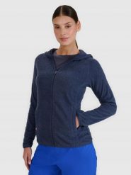 BLUZA DAMSKA 4F TREKKINGOWA PRIMALOFT ACTIVE TFSWF481 M KOLOR SZARY. Szare bluzy damskie 4F, l, bez wzorów, z materiału, sportowe, bez ramiączek, bez kaptura. Za 299.99 zł.