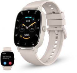 Ksix Smartwatch PULSE, Beige. Brązowe zegarki smartwatch KSIX, bez wzorów. Za 161.19 zł.