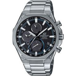 Zegarek męski Casio EQB-1100D-1AER, Quartz, 44mm, 10ATM. Czarne zegarki męskie Casio, bez wzorów. Za 1,232.25 zł.