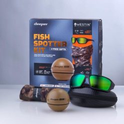 Echosonda wędkarska Deeper Chirp+ 2 Winter Bundle + Okulary + Komin. Szaliki męskie DEEPER, bez wzorów. Za 1,898.99 zł.
