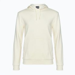 Bluza EA7 Emporio Armani Train Core Neck Logo. Brązowe bluzy damskie EA7 Emporio Armani, m, bez wzorów, z bawełny, eleganckie, bez ramiączek, bez kaptura. Za 449.99 zł.