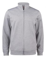 Clique Basic Active Kardigan z pełnym zamkiem z poliestru – grey melange. Szare kardigany damskie CLIQUE, s, bez wzorów, bez kołnierzyka. Za 200.16 zł.
