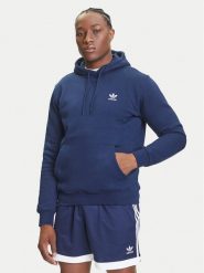Adidas Bluza Trefoil Essentials IY4929 Granatowy Regular Fit. Niebieskie bluzy męskie Adidas, m, bez wzorów, z syntetyku, bez ramiączek, bez kaptura. Za 189.99 zł.