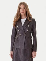 JOOP! Marynarka 58 254J58Jaidyn 30048908 Brązowy Slim Fit. Brązowe marynarki i żakiety damskie JOOP!, bez wzorów, ze skóry, bez kołnierzyka, bez ramiączek. Za 1,209.00 zł.