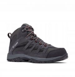 Buty trekkingowe męskie Columbia Crestwood Mid Waterproof szary 44 (2100641089). Szare trekkingi męskie Columbia, bez zapięcia. Za 364.10 zł.