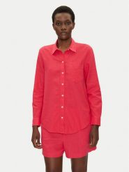 Gap Koszula 885287-14 Różowy Regular Fit. Czerwone koszule damskie GAP, m, bez wzorów, z wiskozy, bez kołnierzyka, bez ramiączek. Za 159.99 zł.